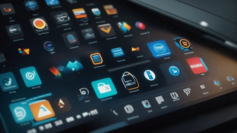 a computer screen displaying a collection of digital icons symbolizes the importance of compliance in the sweepstakes industry.